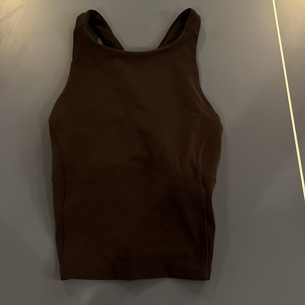 Lululemon Black Crop Tank